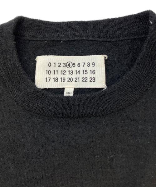 Maison Margiela（メゾンマルジェラ）Maison Margiela (メゾンマルジェラ) エルボーパッチニット　S51HA0676 ブラック サイズ:SIZE XSの古着・服飾アイテム