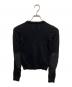Maison Margiela (メゾンマルジェラ) エルボーパッチニット　S51HA0676 ブラック サイズ:SIZE XS：18000円