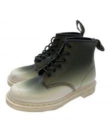 Dr.Martens（ドクターマーチン）の古着「6ホールグラデーションブーツ」｜グリーン