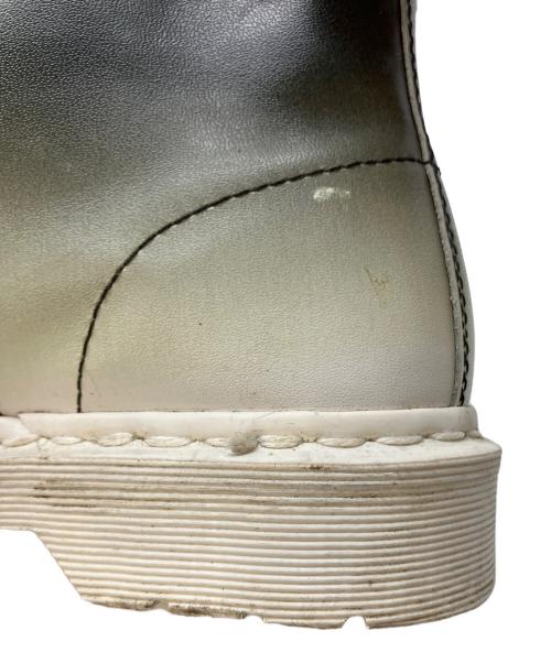 Dr.Martens（ドクターマーチン）Dr.Martens (ドクターマーチン) 6ホールグラデーションブーツ グリーン サイズ:SIZE UK7の古着・服飾アイテム
