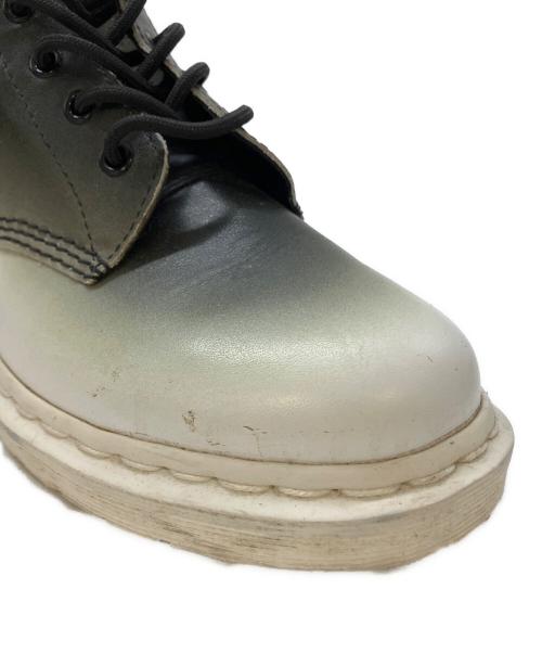 Dr.Martens（ドクターマーチン）Dr.Martens (ドクターマーチン) 6ホールグラデーションブーツ グリーン サイズ:SIZE UK7の古着・服飾アイテム