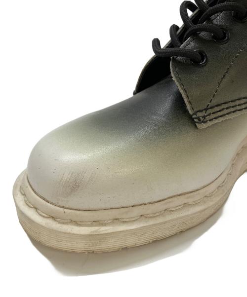 Dr.Martens（ドクターマーチン）Dr.Martens (ドクターマーチン) 6ホールグラデーションブーツ グリーン サイズ:SIZE UK7の古着・服飾アイテム