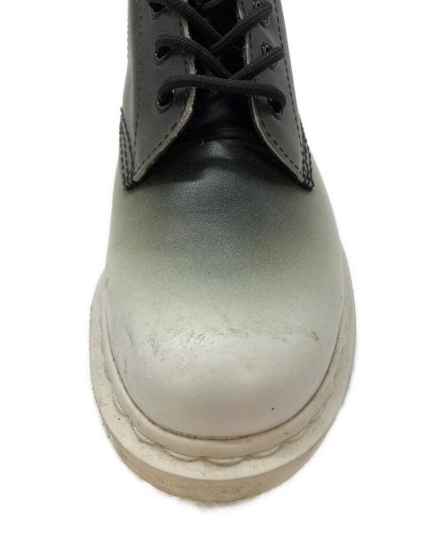 Dr.Martens（ドクターマーチン）Dr.Martens (ドクターマーチン) 6ホールグラデーションブーツ グリーン サイズ:SIZE UK7の古着・服飾アイテム