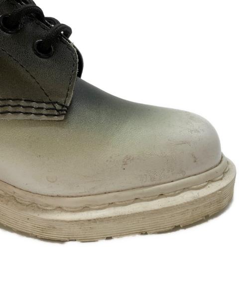 Dr.Martens（ドクターマーチン）Dr.Martens (ドクターマーチン) 6ホールグラデーションブーツ グリーン サイズ:SIZE UK7の古着・服飾アイテム