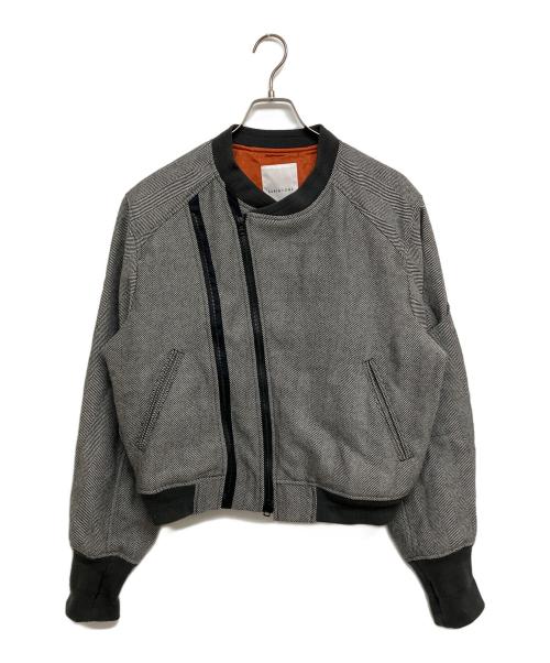 SUBLATIONS（サブレーションズ）SUBLATIONS (サブレーションズ) HERRINGBONE ADJUSTABLE MA-1　S141708 グレー サイズ:SIZE Freeの古着・服飾アイテム