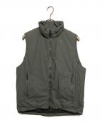 GOLDWINゴールドウイン）の古着「GORE-TEX WINDSTOPPER Puffy Mil Vest / ゴアテックス ウィンドストッパー パフィー ミル ベスト　GL23344」｜カーキ