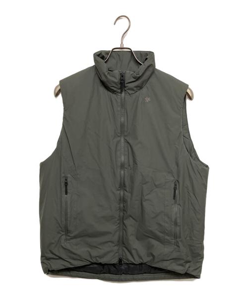 GOLDWIN（ゴールドウイン）GOLDWIN (ゴールドウイン) GORE-TEX WINDSTOPPER Puffy Mil Vest / ゴアテックス ウィンドストッパー パフィー ミル ベスト　GL23344 カーキ サイズ:SIZE2の古着・服飾アイテム