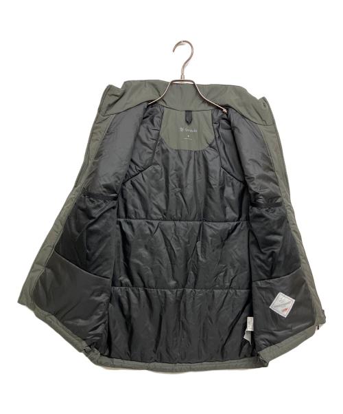 GOLDWIN（ゴールドウイン）GOLDWIN (ゴールドウイン) GORE-TEX WINDSTOPPER Puffy Mil Vest / ゴアテックス ウィンドストッパー パフィー ミル ベスト　GL23344 カーキ サイズ:SIZE2の古着・服飾アイテム