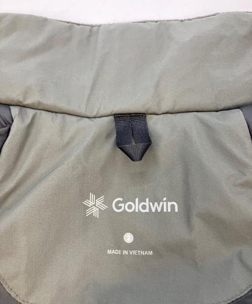 GOLDWIN（ゴールドウイン）GOLDWIN (ゴールドウイン) GORE-TEX WINDSTOPPER Puffy Mil Vest / ゴアテックス ウィンドストッパー パフィー ミル ベスト　GL23344 カーキ サイズ:SIZE2の古着・服飾アイテム