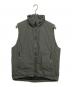 GOLDWIN（ゴールドウイン）の古着「GORE-TEX WINDSTOPPER Puffy Mil Vest / ゴアテックス ウィンドストッパー パフィー ミル ベスト　GL23344」｜カーキ