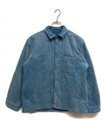 SUPREME（シュプリーム）の古着「Quilted Corduroy Shirt」｜ブルー