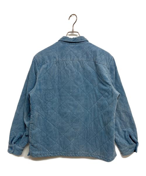 SUPREME（シュプリーム）SUPREME (シュプリーム) Quilted Corduroy Shirt ブルー サイズ:SIZE Sの古着・服飾アイテム