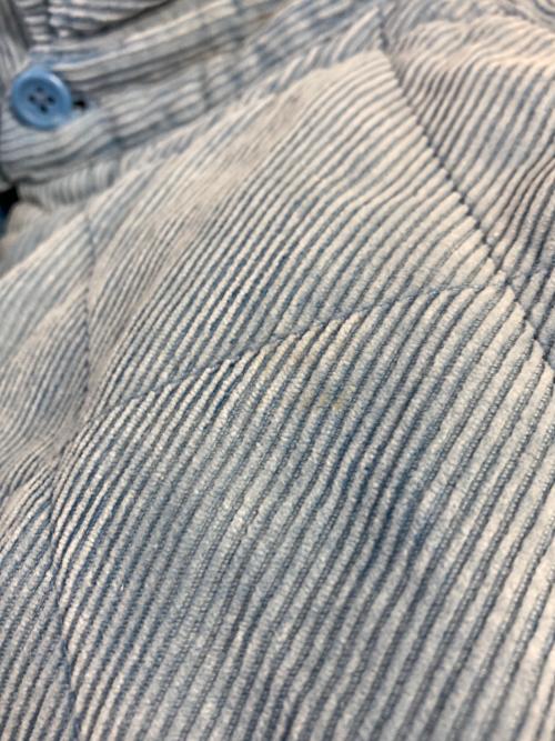 SUPREME（シュプリーム）SUPREME (シュプリーム) Quilted Corduroy Shirt ブルー サイズ:SIZE Sの古着・服飾アイテム