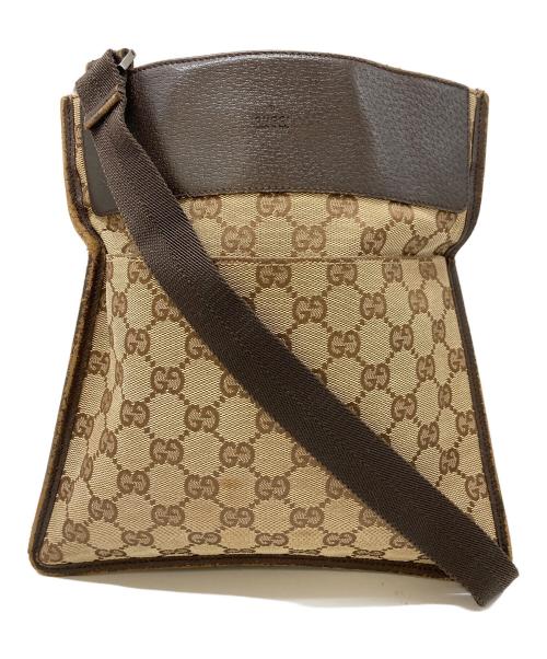 GUCCI（グッチ）GUCCI (グッチ) ショルダーバッグ ブラウン サイズ:実寸参照の古着・服飾アイテム