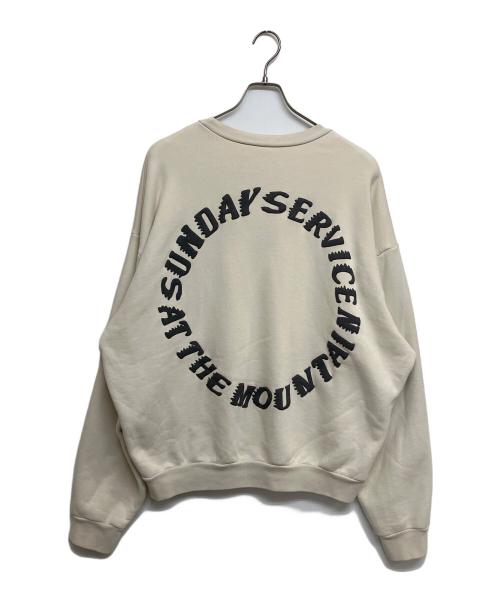 Sunday Service（サンデーサービス）Sunday Service (サンデーサービス) Cactus Plant Flea Market (カクタスプラントフリーマーケット) Holy Spirit Crewneck ベージュ サイズ:SIZE Lの古着・服飾アイテム
