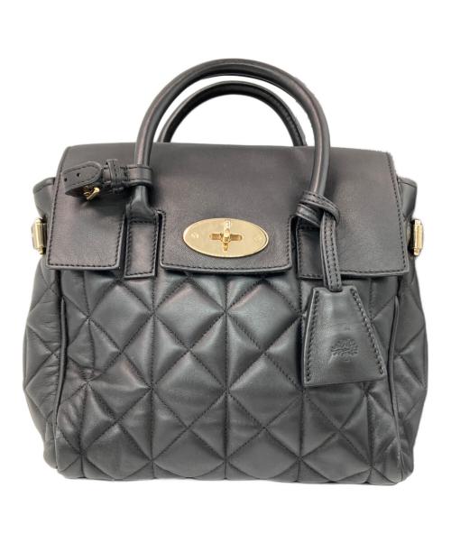 MULBERRY（マルベリー）MULBERRY (マルベリー) Cara Delvingne 3wayキルティングバッグ ブラック サイズ:実寸サイズをご参照ください。の古着・服飾アイテム
