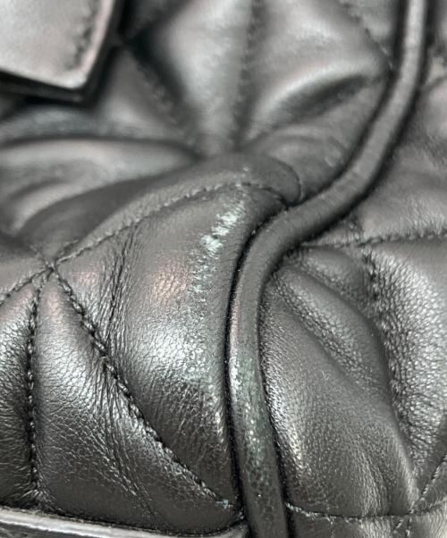 MULBERRY（マルベリー）MULBERRY (マルベリー) Cara Delvingne 3wayキルティングバッグ ブラック サイズ:実寸サイズをご参照ください。の古着・服飾アイテム