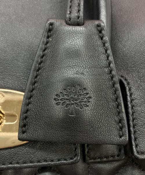 MULBERRY（マルベリー）MULBERRY (マルベリー) Cara Delvingne 3wayキルティングバッグ ブラック サイズ:実寸サイズをご参照ください。の古着・服飾アイテム