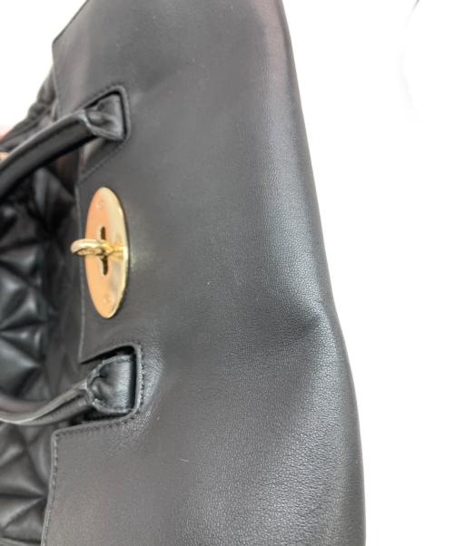 MULBERRY（マルベリー）MULBERRY (マルベリー) Cara Delvingne 3wayキルティングバッグ ブラック サイズ:実寸サイズをご参照ください。の古着・服飾アイテム