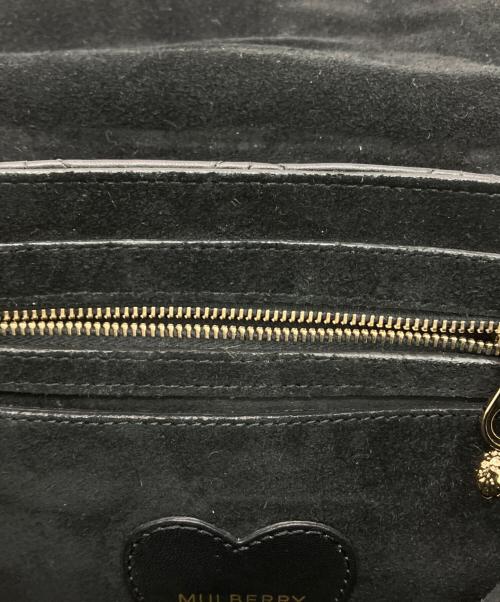 MULBERRY（マルベリー）MULBERRY (マルベリー) Cara Delvingne 3wayキルティングバッグ ブラック サイズ:実寸サイズをご参照ください。の古着・服飾アイテム