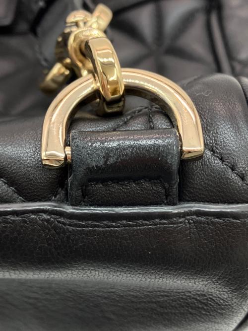 MULBERRY（マルベリー）MULBERRY (マルベリー) Cara Delvingne 3wayキルティングバッグ ブラック サイズ:実寸サイズをご参照ください。の古着・服飾アイテム