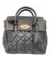 MULBERRY（マルベリー）の古着「3wayキルティングバッグ」｜ブラック
