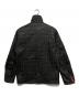 PRADA SPORTS (プラダスポーツ) レザーパイピングキルティングジャケット ブラック サイズ:SIZE M：33000円