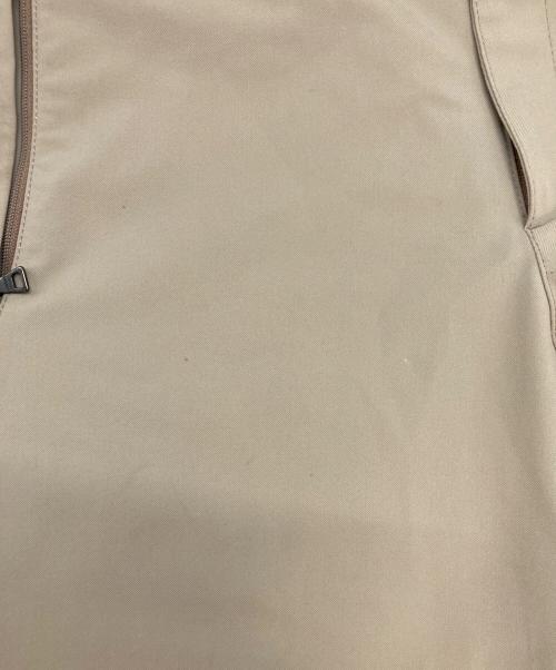 PRADA SPORTS（プラダスポーツ）PRADA SPORTS (プラダスポーツ) 裾ジップストレッチパンツ ベージュ サイズ:SIZE 48の古着・服飾アイテム