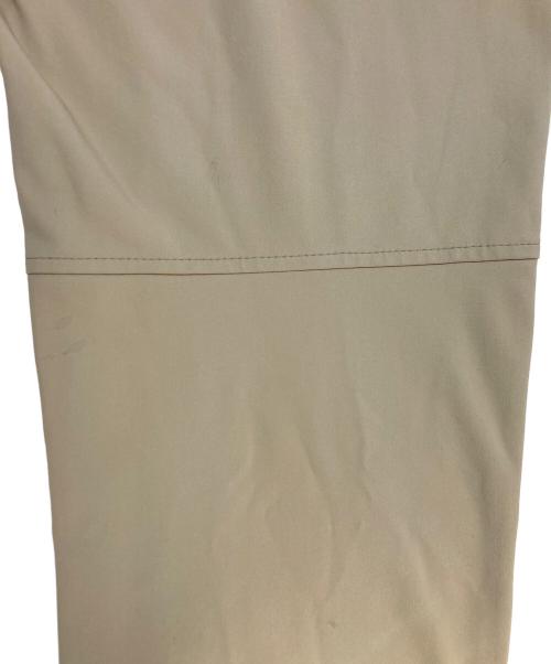 PRADA SPORTS（プラダスポーツ）PRADA SPORTS (プラダスポーツ) 裾ジップストレッチパンツ ベージュ サイズ:SIZE 48の古着・服飾アイテム