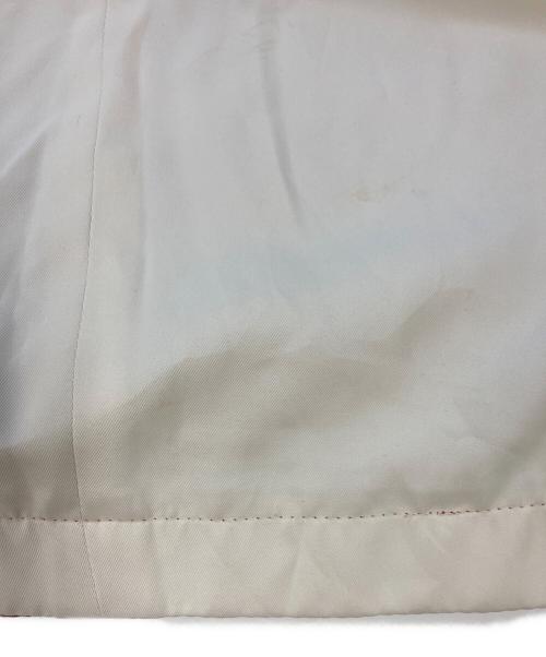 Yves Saint Laurent（イヴサンローラン）Yves Saint Laurent (イヴサンローラン) オールドリバーシブルスイングトップ レッド×アイボリー サイズ:SIZE100の古着・服飾アイテム
