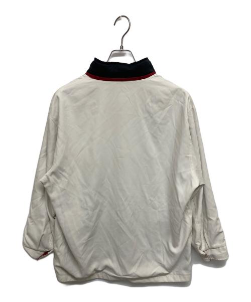 Yves Saint Laurent（イヴサンローラン）Yves Saint Laurent (イヴサンローラン) オールドリバーシブルスイングトップ レッド×アイボリー サイズ:SIZE100の古着・服飾アイテム