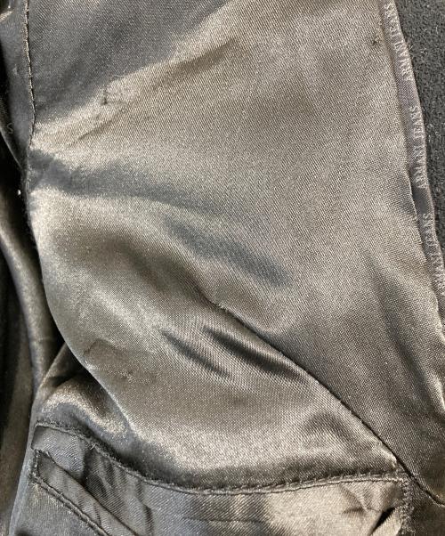 ARMANI JEANS（アルマーニジーンズ）ARMANI JEANS (アルマーニジーンズ) Wジップファーコート ブラック サイズ:SIZE Mの古着・服飾アイテム