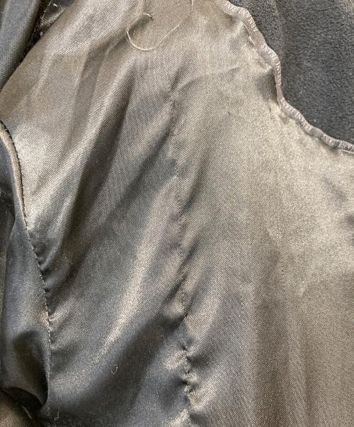 ARMANI JEANS（アルマーニジーンズ）ARMANI JEANS (アルマーニジーンズ) Wジップファーコート ブラック サイズ:SIZE Mの古着・服飾アイテム