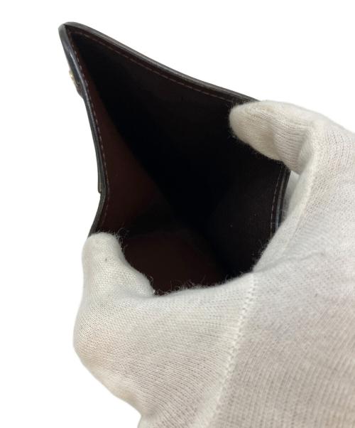 WILDSWANS（ワイルドスワンズ）WILDSWANS (ワイルドスワンズ) PALM/コンパクトウォレット ブラウン サイズ:実寸参照の古着・服飾アイテム