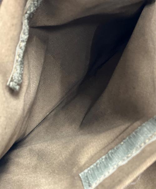 BURBERRY BLUE LABEL（バーバリー ブルー レーベル）BURBERRY BLUE LABEL (バーバリー ブルー レーベル) ホースロゴキャンバスハンドバッグ ブラウン サイズ:実寸参照の古着・服飾アイテム
