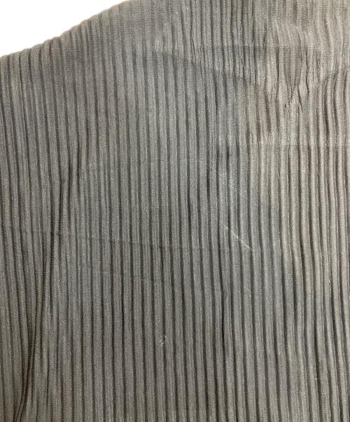 HOMME PLISSE ISSEY MIYAKE（オム プリッセ イッセイ ミヤケ）HOMME PLISSE ISSEY MIYAKE (オム プリッセ イッセイ ミヤケ) BASICSプリーツジップジャケット HP55JL440 ブラック サイズ:SIZE 2の古着・服飾アイテム