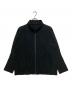 HOMME PLISSE ISSEY MIYAKE（オム プリッセ イッセイ ミヤケ）の古着「BASICSプリーツジップジャケット HP55JL440」｜ブラック