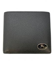 BURBERRY（バーバリー）の古着「ナイトスタンプ バイフォールド コインウォレット 8113094」｜ブラック