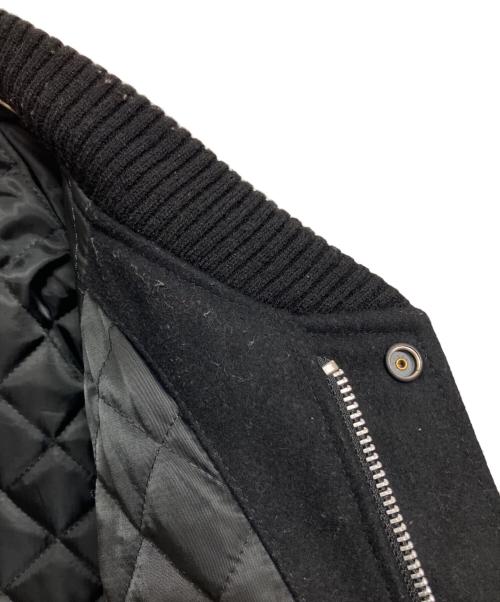 AVIREX（アヴィレックス）AVIREX (アヴィレックス) 2TONE VARSITY JACKET ALL STARS 2トーン ヴァーシティ ジャケット オールスターズ 6122113 ブラック サイズ:2XLの古着・服飾アイテム