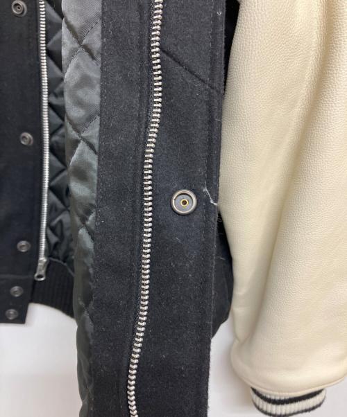 AVIREX（アヴィレックス）AVIREX (アヴィレックス) 2TONE VARSITY JACKET ALL STARS 2トーン ヴァーシティ ジャケット オールスターズ 6122113 ブラック サイズ:2XLの古着・服飾アイテム