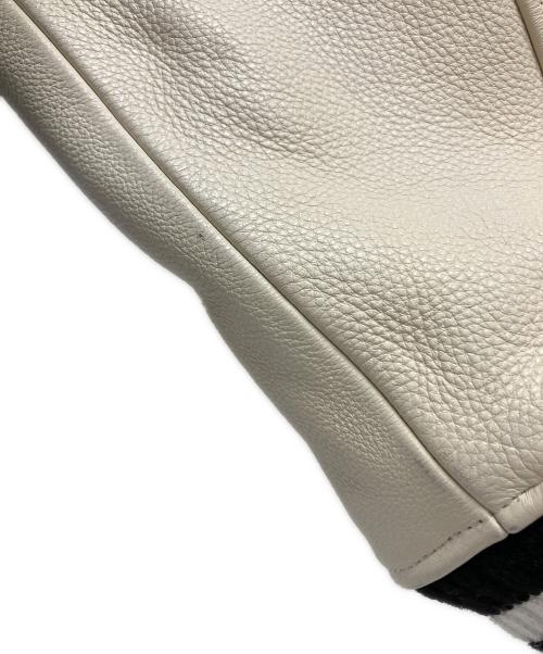 AVIREX（アヴィレックス）AVIREX (アヴィレックス) 2TONE VARSITY JACKET ALL STARS 2トーン ヴァーシティ ジャケット オールスターズ 6122113 ブラック サイズ:2XLの古着・服飾アイテム