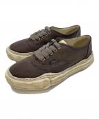 Maison MIHARA YASUHIROメゾン ミハラ ヤスヒロ）の古着「"BAKER" OG Sole Canvas Low-top Sneaker C12FW718」｜グレー