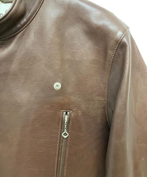 so far（ソーファー）so far (ソーファー) HORSE LEATHER RIDERS/ホースレザージャケット S1502UJK01 ブラウン サイズ:U3の古着・服飾アイテム