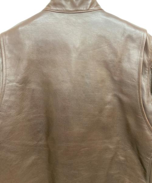 so far（ソーファー）so far (ソーファー) HORSE LEATHER RIDERS/ホースレザージャケット S1502UJK01 ブラウン サイズ:U3の古着・服飾アイテム