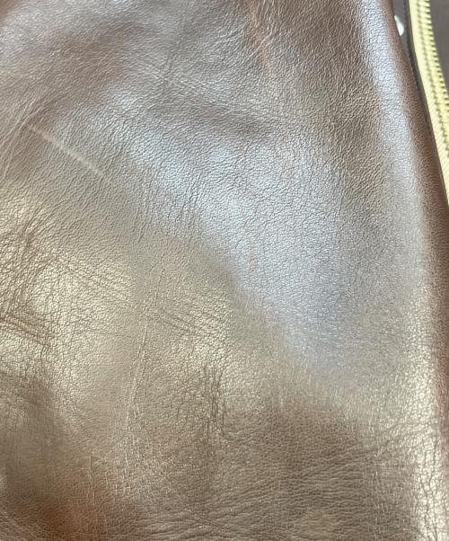 so far（ソーファー）so far (ソーファー) HORSE LEATHER RIDERS/ホースレザージャケット S1502UJK01 ブラウン サイズ:U3の古着・服飾アイテム