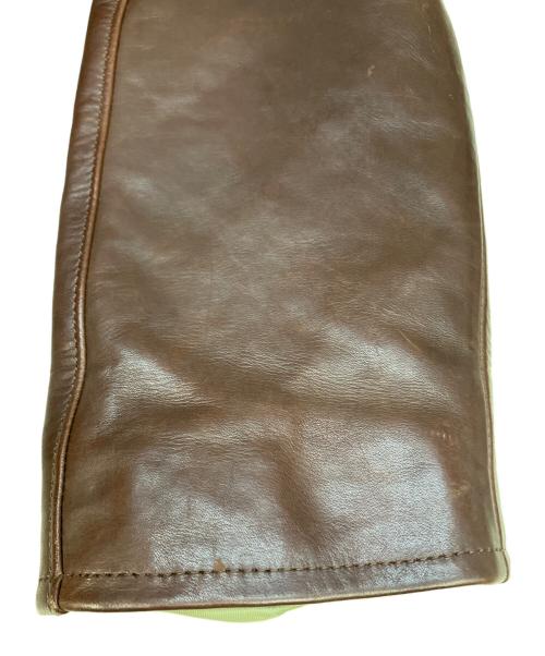 so far（ソーファー）so far (ソーファー) HORSE LEATHER RIDERS/ホースレザージャケット S1502UJK01 ブラウン サイズ:U3の古着・服飾アイテム