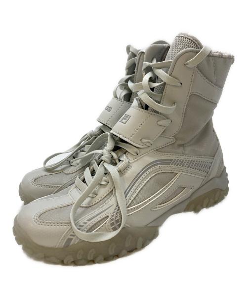 FILA（フィラ）FILA (フィラ) ojos (オホス) ハイカットスニーカー　1XM02861H050 グレー サイズ:SIZE23cm 未使用品の古着・服飾アイテム