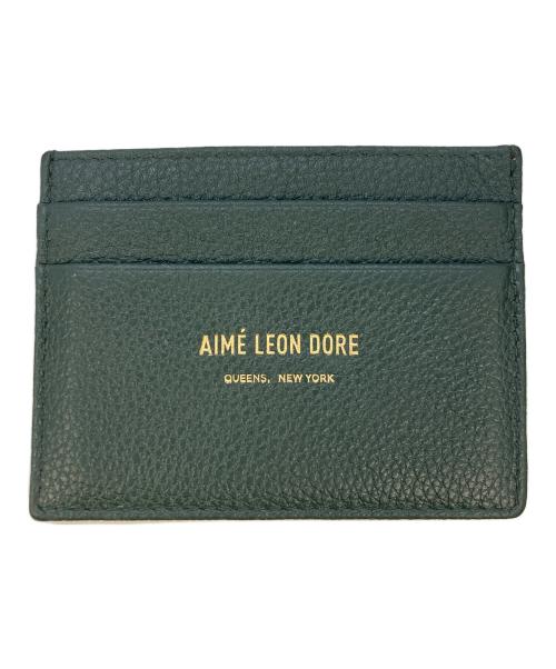 Aime Leon Dore（エメレオンドレ）Aime Leon Dore (エメレオンドレ) カードケース NOSAL004 グリーン サイズ:実寸参照の古着・服飾アイテム