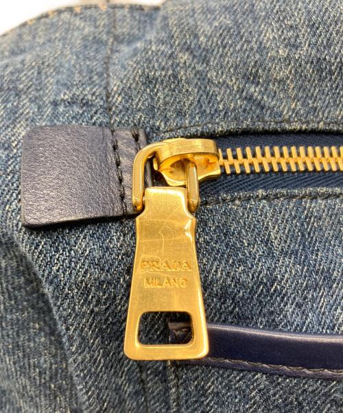 PRADA（プラダ）PRADA (プラダ) トートバッグ　BN1872 インディゴ サイズ:実寸参照の古着・服飾アイテム