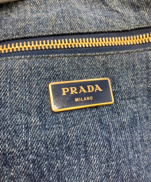 PRADA（プラダ）PRADA (プラダ) トートバッグ　BN1872 インディゴ サイズ:実寸参照の古着・服飾アイテム